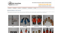 Desktop Screenshot of celik-makina.com