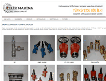 Tablet Screenshot of celik-makina.com